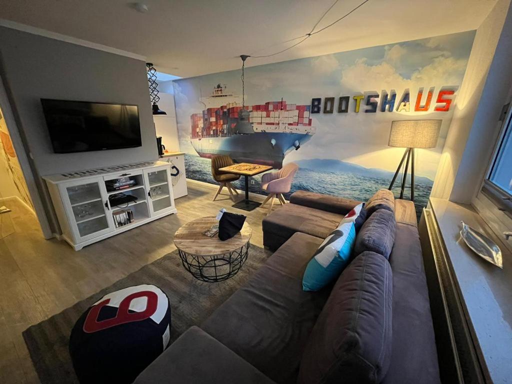 Bootshaus Appartements Cuxhaven Exterior foto