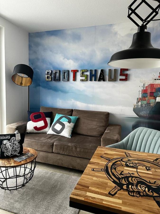 Bootshaus Appartements Cuxhaven Exterior foto